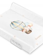 Sensillo Saltea de infasat 70x50 cm Balloon Flight Bunny cu intarituraaccesorii montaj pe patutmargine de protectie antirasturnare si suprafata impermeabila