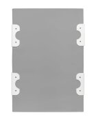 Sensillo Saltea de infasat 70x50 cm Floral Grey cu intarituraaccesorii montaj pe patutmargine de protectie antirasturnare si suprafata impermeabila