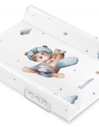 Sensillo Saltea de infasat 70x50 cm Sky aeroplane with Teddy cu intarituraaccesorii montaj pe patutmargine de protectie antirasturnare si suprafata impermeabila