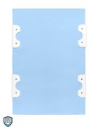 Sensillo Saltea de infasat 70x50 cm Travel aeroplanes blue cu intarituraaccesorii montaj pe patutmargine de protectie antirasturnare si suprafata impermeabila