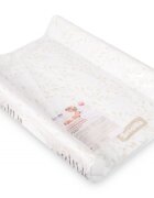 Sensillo Saltea de infasat Beige Leaf 70x49 cm cu intarituramargine de protectie antirasturnare si suprafata impermeabila