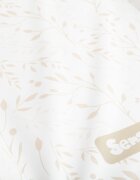 Sensillo Saltea de infasat Beige Leaf 70x49 cm cu intarituramargine de protectie antirasturnare si suprafata impermeabila