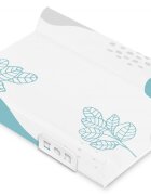 Sensillo Saltea de infasat Boho Blue 70x50 cm cu intarituraaccesorii montaj pe patutmargine de protectie antirasturnare si suprafata impermeabila