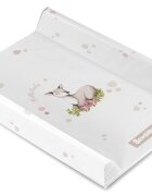 Sensillo Saltea de infasat moale Pastel Doe 70x49 cm margine de protectie antirasturnare si suprafata impermeabila