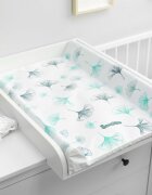 Sensillo Saltea de infasat moale Platinum Botanical 70x49 cm margine de protectie antirasturnare si suprafata impermeabila