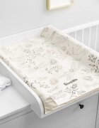 Sensillo Saltea de infasat moale Platinum Botanical Beige 70x49 cm margine de protectie antirasturnare taliometru incorporat si suprafata impermeabila
