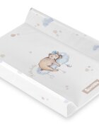 Sensillo Saltea de infasat Pastel Bear 70x49 cm cu intarituramargine de protectie antirasturnare si suprafata impermeabila