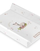 Sensillo Saltea de infasat Pastel Doe 70x49 cm cu intarituramargine de protectie antirasturnare si suprafata impermeabila