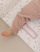 Sensillo Saltea de infasat Pink Leaf 70x49 cm cu intarituramargine de protectie antirasturnare si suprafata impermeabila