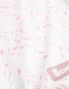 Sensillo Saltea de infasat Pink Leaf 70x49 cm cu intarituramargine de protectie antirasturnare si suprafata impermeabila