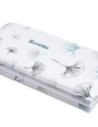 Sensillo Saltea de infasat pliabila compact si impermeabila pentru plimbarecalatorie 40x58 cm Botanic blue