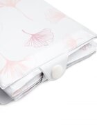 Sensillo Saltea de infasat pliabila compact si impermeabila pentru plimbarecalatorie 40x58 cm Botanic pink