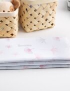 Sensillo Saltea de infasat pliabila compact si impermeabila pentru plimbarecalatorie 40x58 cm Botanic pink