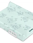 Sensillo Saltea de infasat Submarine Mint 70x50 cm cu intarituraaccesorii montaj pe patutmargine de protectie antirasturnare si suprafata impermeabila