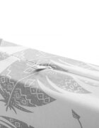 Sensillo Saltea din spuma 120x60x6 cm GriPene pentru patut copii traditionalpliabil grad de duritate medie H1-H2 husa detasabila cu fermoar