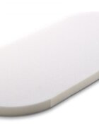 Sensillo Saltea pentru landou bebelusi Classic Alba 75x35x3 cmdin spuma poliuretanica confortabila si elasticahusa detasabila moale ventilantaGrad de duritate H1
