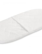Sensillo Saltea pentru landou bebelusi Quilted Alba 75x32x3 cmcu husa detasabila matlasata moale din spuma poliuretanica confortabila si elastica ventilanta Grad de duritate H1