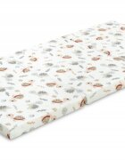 Sensillo Saltea pliabila pentru patut copii Turtle 120x60x5 cmhusa detasabila din bumbaccompatibila cu patuturi clasice si pliabile