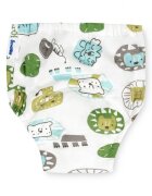 Sensillo Set 3 Chilotei de tranzitie de la scutec la olita Dino and Lion din bumbac moalestrat absorbantcircumferinta talie copil maxim 48 cm