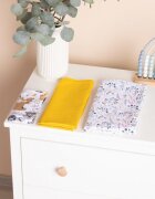 Sensillo Set 3 piese pentru bebelusi din muselina Trio Forest EG-0104 cu paturicascutec si prosopel 120x120 cm60x80 cm38x38 cmmaterial bumbac moale si absorbant