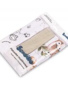 Sensillo Set 3 scutece din muselina Beige 60x80 cm EG-0004material din bumbacmoaleabsorbant
