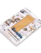 Sensillo Set 3 scutece din muselina Forest 60x80 cm EG-0009material din bumbacmoaleabsorbant