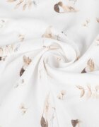 Sensillo Set 5 scutece multifunctionale Floral Grey 70x80 cm din muselina 100 bumbacsuprafata texturata moale si absorbanta