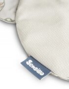 Sensillo Set pernuta si pilota pentru caruciorlandoupatut copii Lily Grey cu doua fete bumbaccatifea Umplutura silicon lyocell antialergic Perna cu urechiuse Recomandat de la nastere
