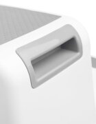 Sensillo Treapta dubla inaltator pentru copii Aimi Grey cu suprafata antiderapanta manere greutate admisa 75kg