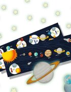SES Creative Autocolante sistemul solar fotoluminescent