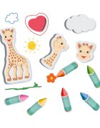 SES Creative Creioane de baie cu forme Girafa Sophie