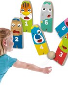 SES Creative Joc 2 in 1 de petrecere Bowling si aruncarea inelului