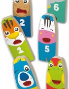 SES Creative Joc 2 in 1 de petrecere Bowling si aruncarea inelului