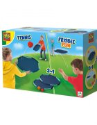 SES Creative Joc de petrecere Tenis si frisbee 2 in 1