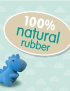 SES Creative Jucarie de baie copii 100 cauciuc natural t-rex