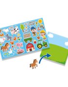 SES Creative Set autocolante pentru fereastra Ferma