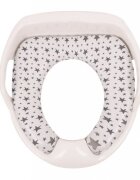 SeviBebe Adaptor toaleta cu pernuta Luxury Gri