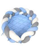 SeviBebe Baby Nest 3 in 1 albastru
