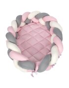 SeviBebe Baby Nest 3 in 1 roz