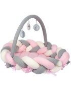 SeviBebe Baby Nest 3 in 1 roz