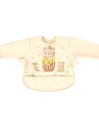 SeviBebe Baveta impermeabila cu maneci lungi Happy Bear