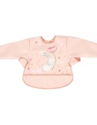 SeviBebe Baveta impermeabila cu maneci lungi Rabbit with Flower