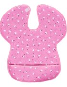 SeviBebe Baveta impermeabila cu protectii pentru umeri Flowers