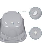 SeviBebe Cadita standard gri cu dop