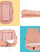 SeviBebe Co-sleeper anti-reflux Salmon Pink