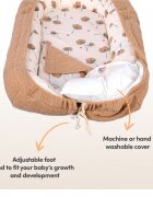 SeviBebe Co-sleeper anti-reflux Teddy Brown