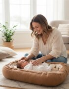 SeviBebe Co-sleeper anti-reflux Teddy Brown