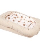SeviBebe Co-sleeper anti-reflux Teddy Cream