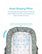 SeviBebe Co-sleeper anti-reflux Tiny Leaves