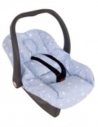 SeviBebe Husa protectie scoica auto cu reductor Blue Stars